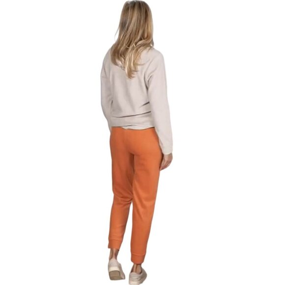 Denim and Co Comfort Zone Regular Fleece Jogger with Pockets Size 5X Apricot NEW - Picture 2 of 7